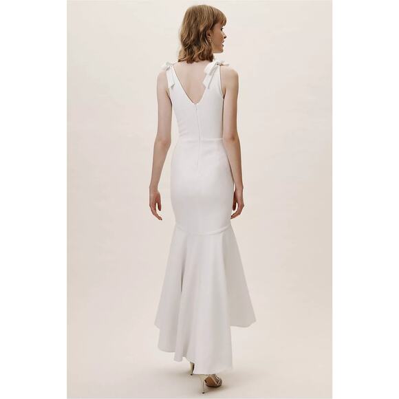NWT BHLDN Dress the Population Julia Dress $273 MEDIUM White SPECIAL OCCASION - Picture 3 of 4